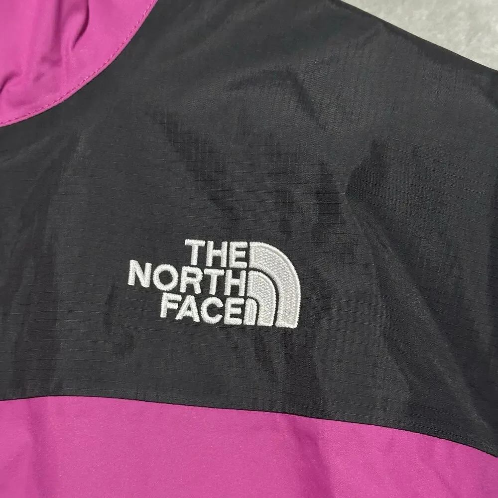 The North Face DryVent Hooded Jacket Youth‎ Size L 14/16 Purple Waterproof Lined